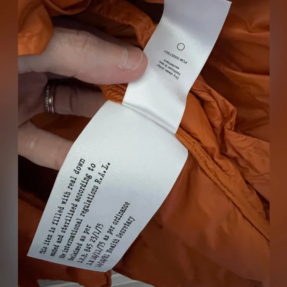 rag & bone Rudy Quilted Belted Jacket Women’s Size XS New - Picture 7 of 7